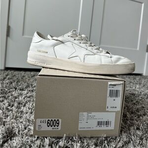 Golden Goose - size 11 (44) - all white Stardan